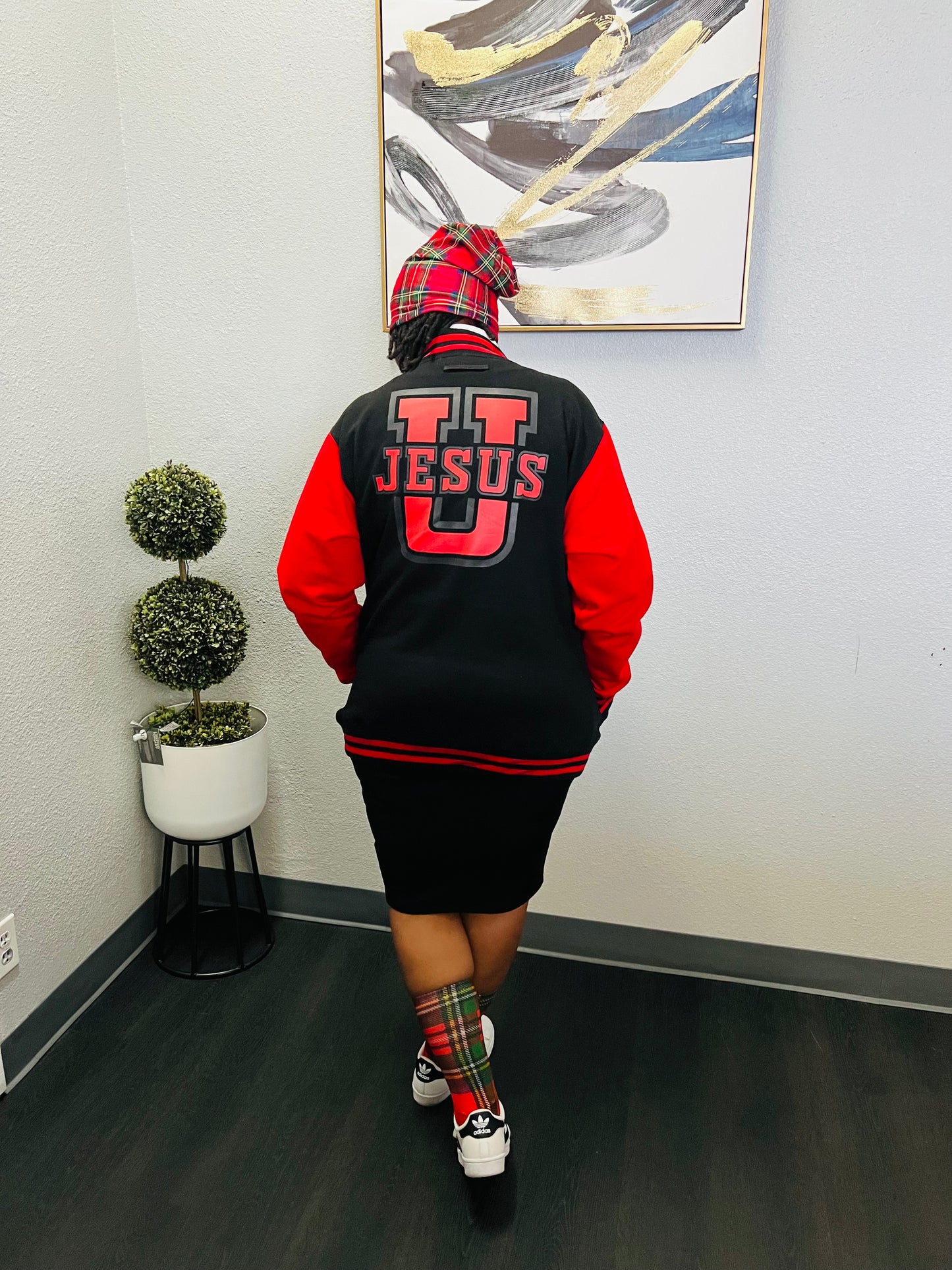 U Jesus Letterman Jacket (Unisex) Pre-order