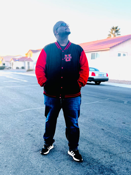 U Jesus Letterman Jacket (Unisex) Pre-order