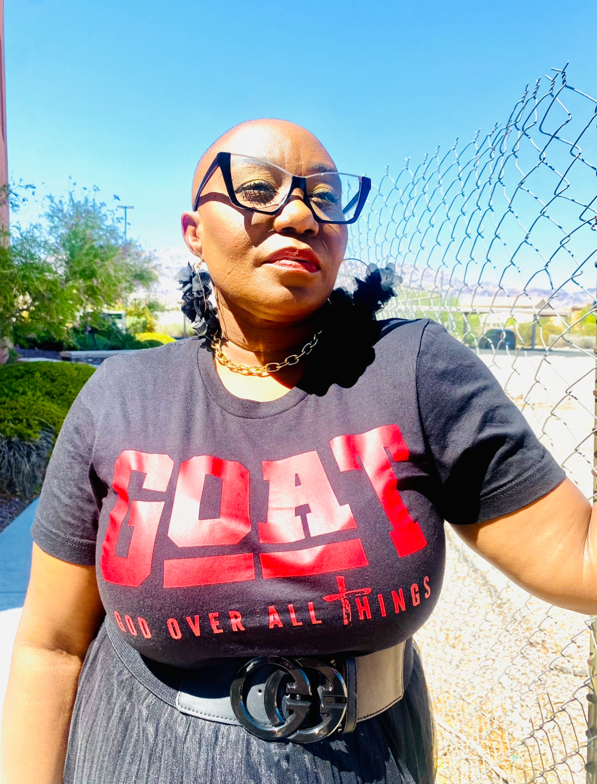 GOAT- God Over All Things Tee (Unisex)