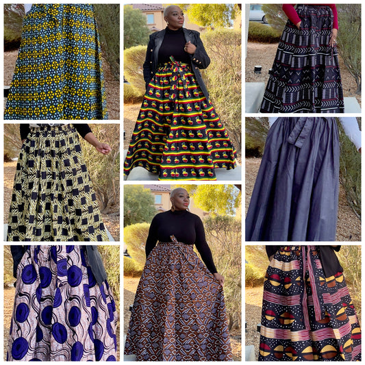 Maxi African Skirts